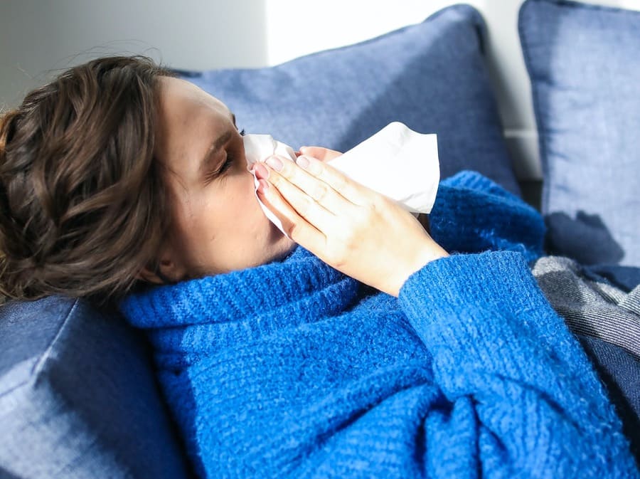 gripas gydymas